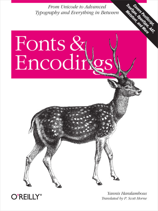 Title details for Fonts & Encodings by Yannis Haralambous - Available